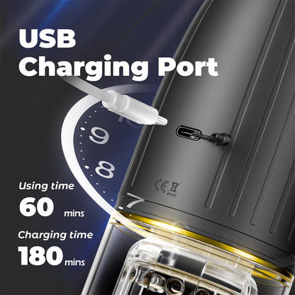 3-in-1 Rotating & Thrusting Masturbator 🚀🔥