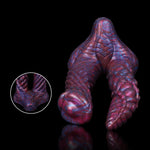 DrakoTwist X – Dual-Spire Dragon Dildo for Deep, Stretch-Filled Fantasy Play 🐉💜🔥