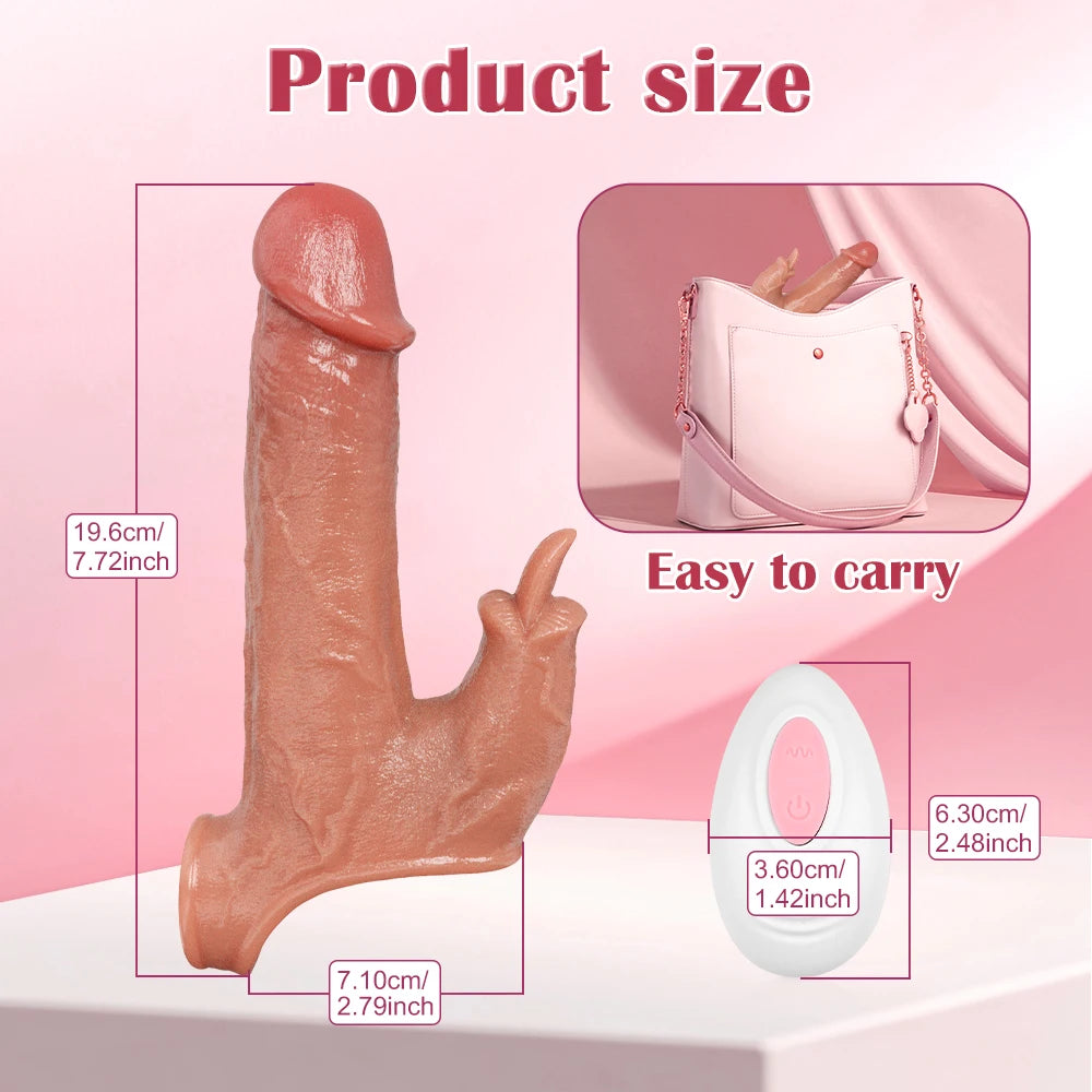 Double Thrill Dual-Motor Vibrating Sleeve 💥
