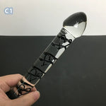 Velvet Punisher – Dual-Play Glass Flogger