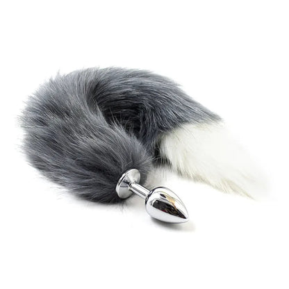 FoxyTamer – Classic Metal Plug with Realistic Tail Tease 🦊💋🔥