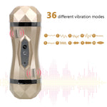 GoldRush MoanMaster – Intelligent Vibration & Voice Masturbator🔥🎧