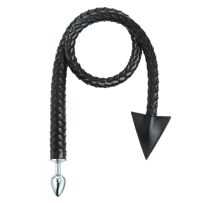 Devil’s Tail Metal Whip Plug 🖤