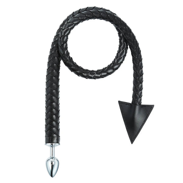 Devil’s Tail Metal Whip Plug 🖤