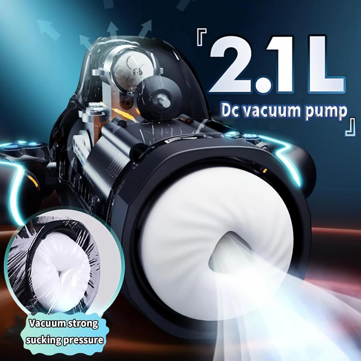 The Bermuda Storm – USB Charged Storm of Suction, Vibration & Heat 🔥💦