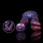 DrakoTwist X – Dual-Spire Dragon Dildo for Deep, Stretch-Filled Fantasy Play 🐉💜🔥