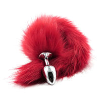 FoxyTamer – Classic Metal Plug with Realistic Tail Tease 🦊💋🔥