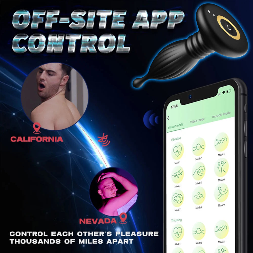 ThrustLink – Dual-Action Plug with Long-Distance App Control 🚀🍑📲