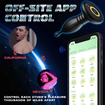 ThrustLink – Dual-Action Plug with Long-Distance App Control 🚀🍑📲