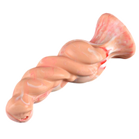 TwistBeast X – Monster Spiral Dildo with Suction Base & Stretch Challenge 🐍💦🔗