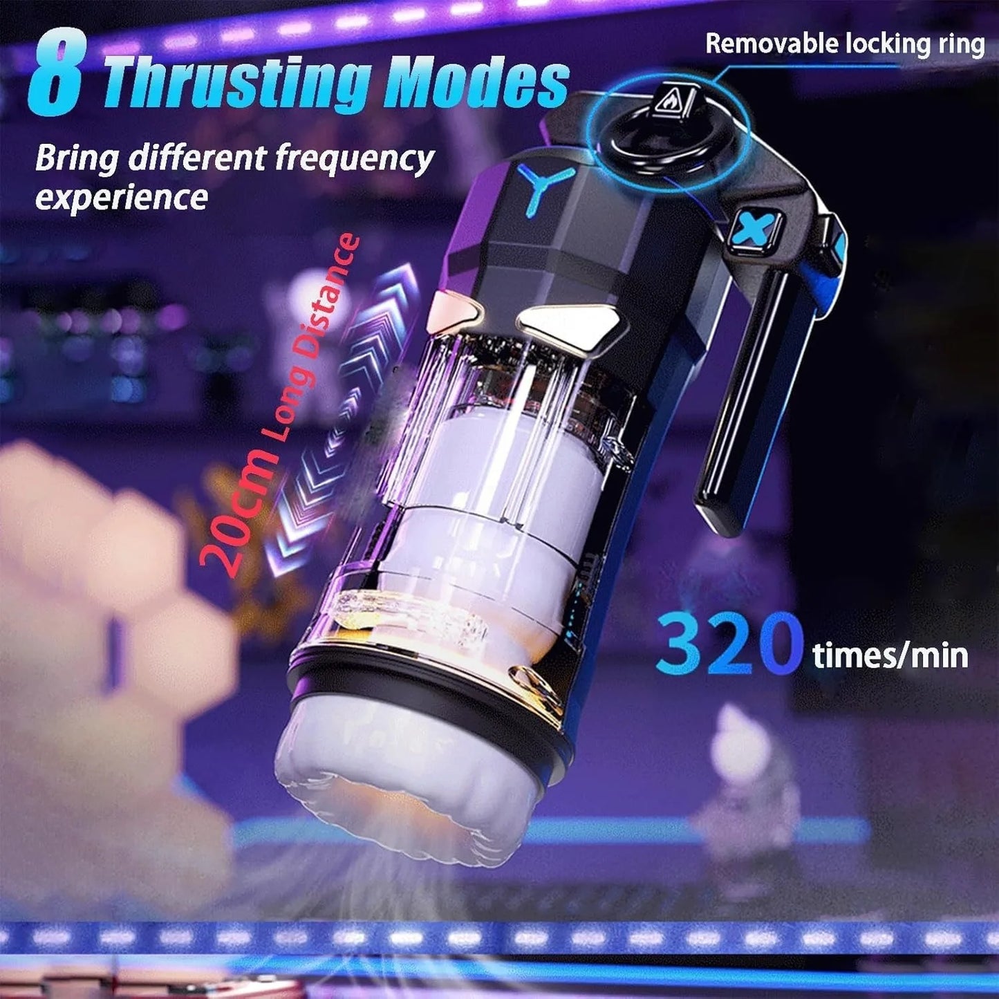 PX-12 ThrustX Automatic Masturbator 🚀🔥
