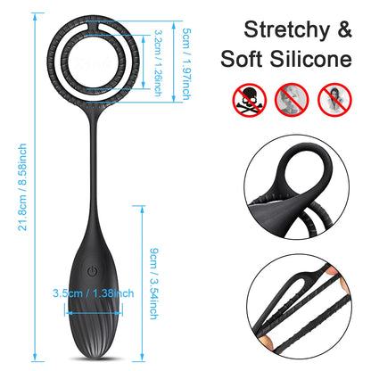 Black Orbit – Remote-Controlled Anal Ring & Vibe  💫🔥🖤
