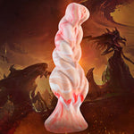 TwistBeast X – Monster Spiral Dildo with Suction Base & Stretch Challenge 🐍💦🔗