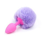 BunnyBum – Fluffy Tail Silicone Plug for Cosplay & Playtime 🍑🐰✨