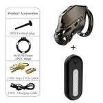 VoltCage Electro Lock – App-Controlled Chastity Cage 🔒⚡