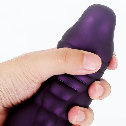 DrakoLust X – Dual-Layer Dragon Dildo with Ultra-Real Veins & Suction Base 🐉💜🔥