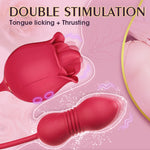 Rose Sucking & Licking Vibrator – Your Personal Blooming Bliss 💋