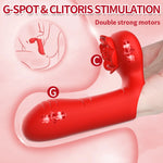 RoseGlow Dual Motor G-Spot Vibrator 🌹🔥