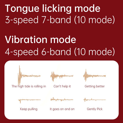 Mia Junior – Rabbit Ears & Tongue Licking Vibrator 💋