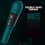 DualRush Vibe – Double-Ended Wand for All-Around Ecstasy 💚💋⚡