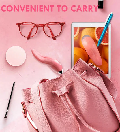 BlushLick – Heated Tongue Vibrator with 10 Modes & Wet Wave Stimulation 👅💗🔥