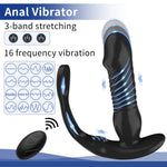 STIMUFORCE™ – Telescopic Prostate Vibe with Cock Ring Control 💥🍑