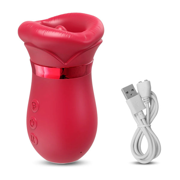 4-in-1 Pleasure, One Powerful Mouth 💦🌹