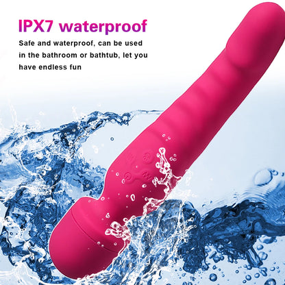 HeatSpire – 360° G-Spot Flicker Wand with Heating Pulse 🔥💦💜