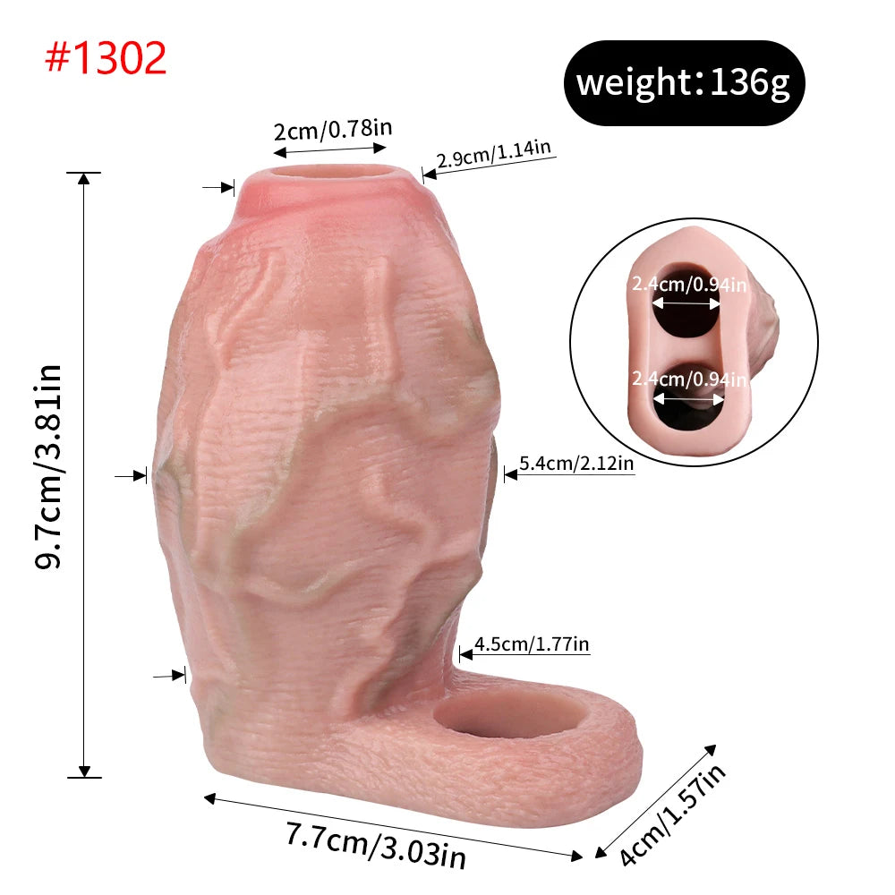 VeinRage Grip Sleeve – Thicker Girth & Realistic Vibe Boost 💪🍆💥