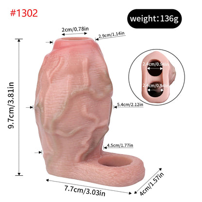 VeinRage Grip Sleeve – Thicker Girth & Realistic Vibe Boost 💪🍆💥