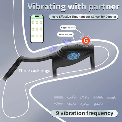 PowerLock 3X App-Controlled Triple Cock Ring 💥🚀