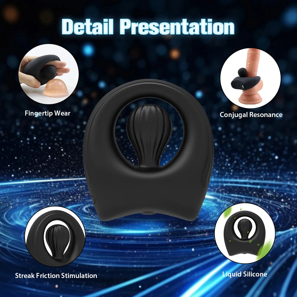 Turbo Lock Cock Ring 10X 🔄💣🍆