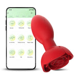RoseWhirl – 360° Rotating Rose Plug for Wild Bloomers 🌹🍑🔁