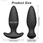 VibeCommand – App-Controlled Spiral Butt Plug for Couples & Solo Play 📱🌀🍑