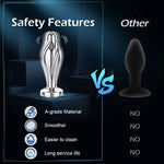 PulsePlay™ App-Controlled Vibrating Butt Plug