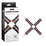 VelvetX™ Luxury Bondage Cross Buckle