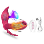 SmartApp Heated Sucking & Vibration Clit + G-Spot Massager 📱💦