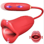 CraveSpark – Thrusting Tongue Vibrator with Clit Suction 💥👅💖