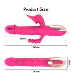 Triple Tease – Sucking, Stretching & Vibration Wand 💓