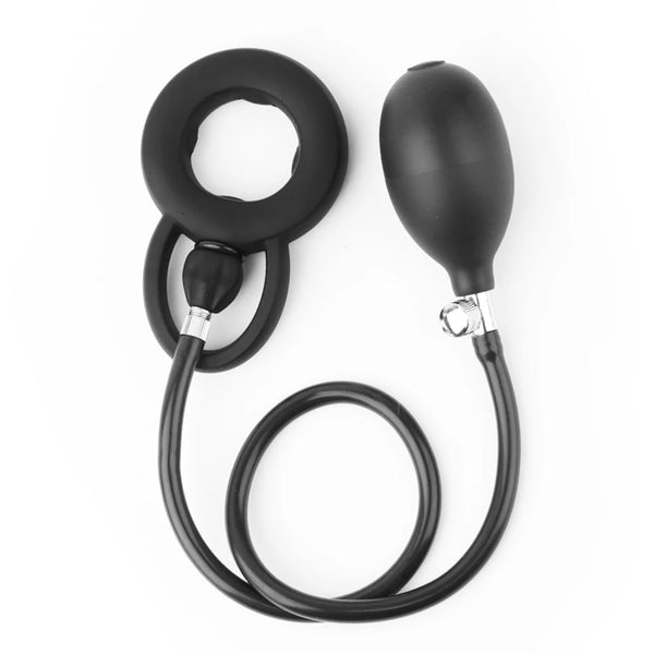 PressureGrip Inflatable Cock Ring 💥🖤