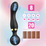 PulseGlide Duo Wand ⚡💜💦