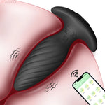 VibeCommand – App-Controlled Spiral Butt Plug for Couples & Solo Play 📱🌀🍑