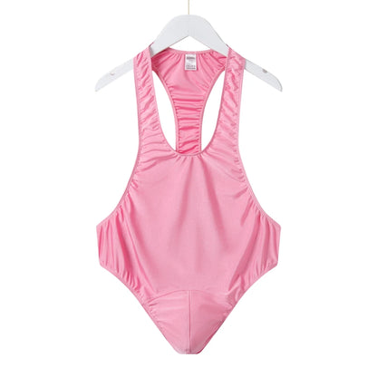 BodyPlay – Men’s Racerback Thong Bodysuit Edition 💖🖤