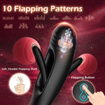 DeepPulse Prostate Massager with Flapping Shaft & Vibrating Cock Ring 💥🍑💦