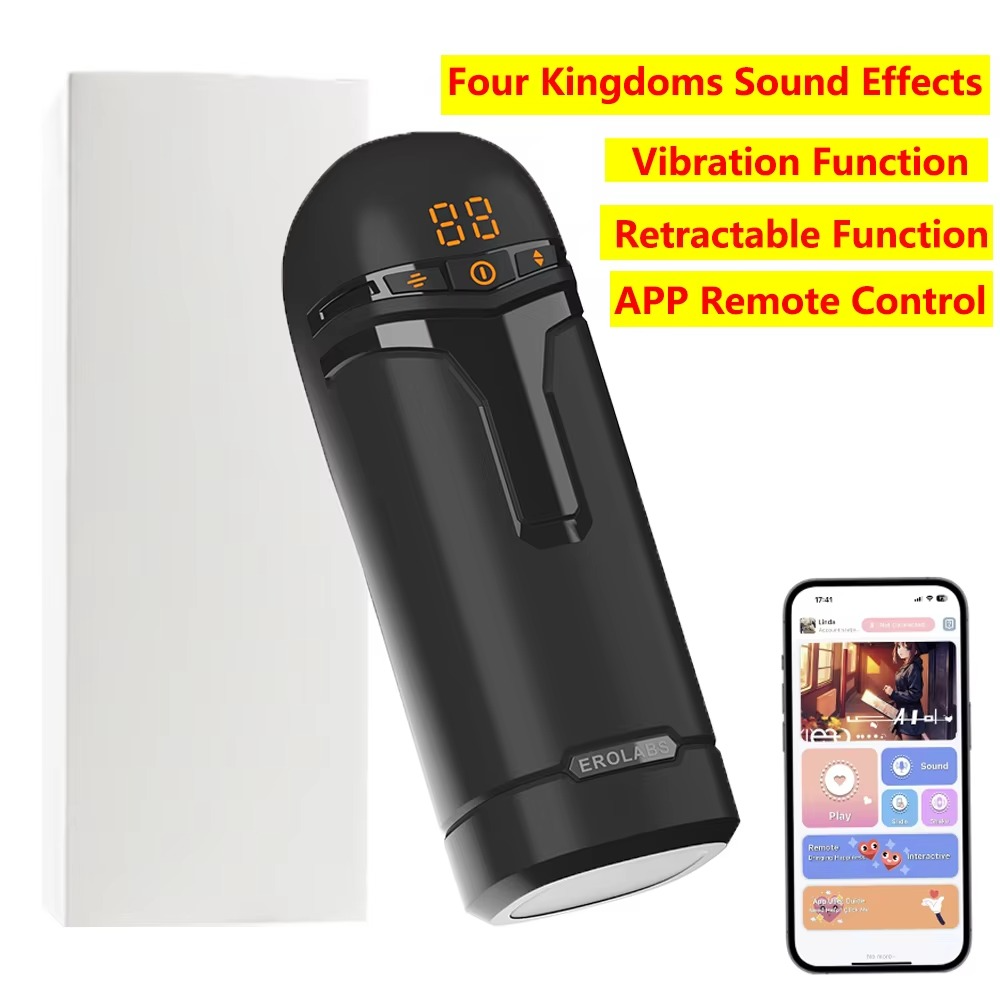 Neon Pulse Pro – 5-in-1 Smart Thrusting Masturbator 🔥📱💦