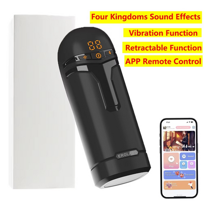 Neon Pulse Pro – 5-in-1 Smart Thrusting Masturbator 🔥📱💦