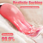 BlushLick – Heated Tongue Vibrator with 10 Modes & Wet Wave Stimulation 👅💗🔥