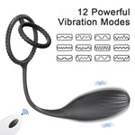 Black Orbit – Remote-Controlled Anal Ring & Vibe  💫🔥🖤