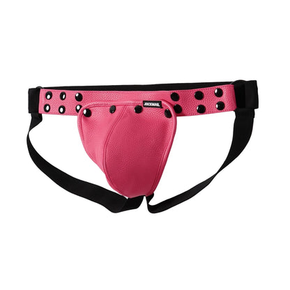 LockStrap Duo – Leather Jock & Chest Harness Set 🖤🔗