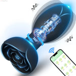 TwirlBloom – 360° Rotating Pleasure Plug with Remote Vibes 💫🌺📱